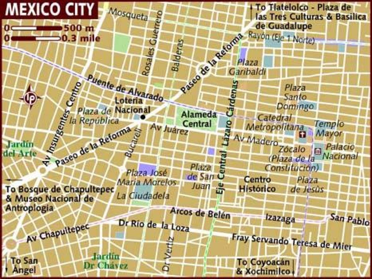 centro historico Mexico City ramani