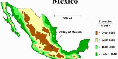 Ramani ya bonde la Mexico